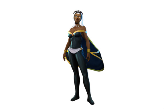black panther and storm costumes