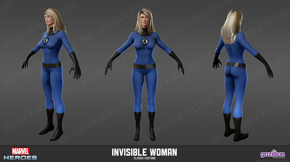invisible woman costume