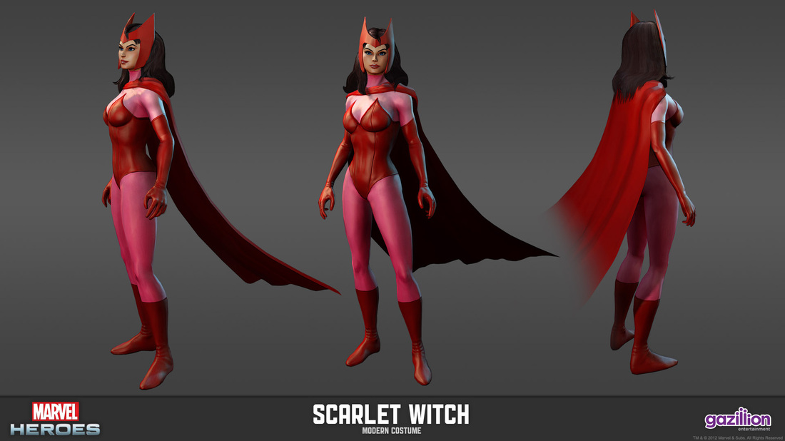 The Scarlet Witch's new costume is packed with Easter eggs for her comics  history - Polygon